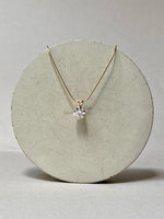 Dotty Solid Gold Lab Diamond Pendant, Something Special