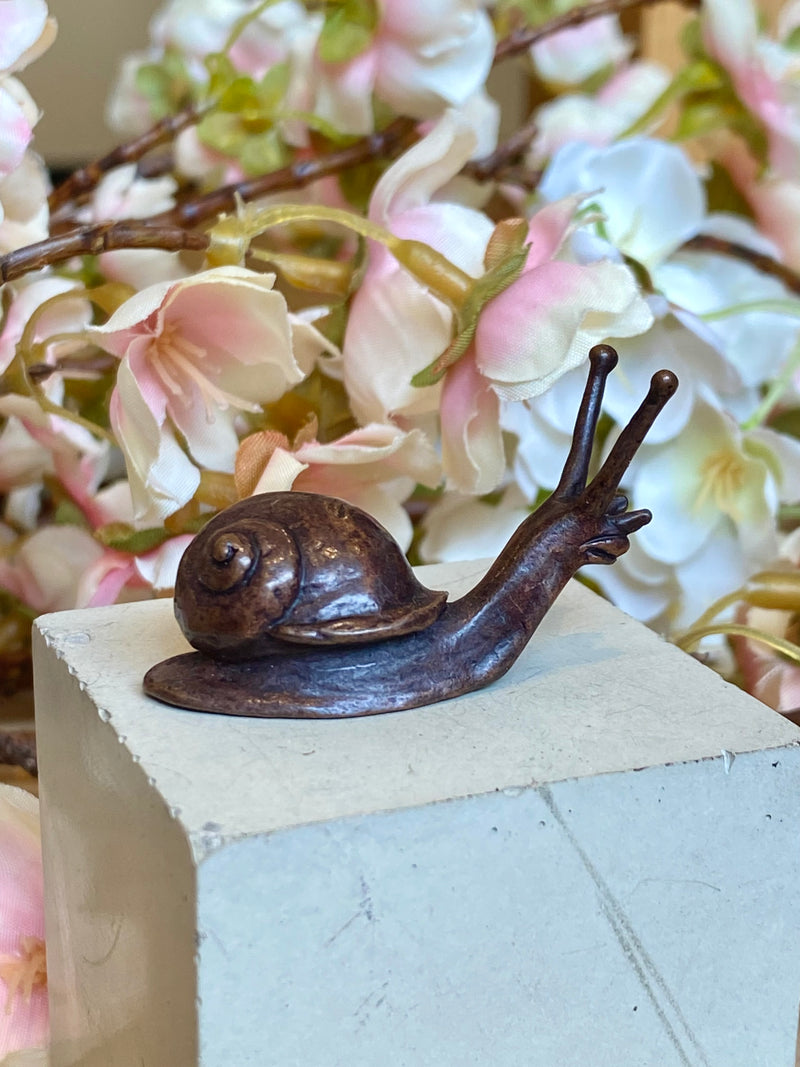 Miniature Bronze Small Snail