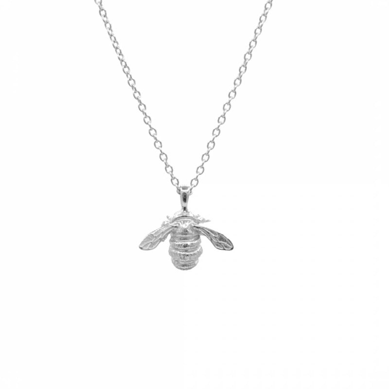 Bumble Bee Pendant Mini - 925 Silver, Rhodium