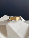 Silver And Gold Crossover Ring