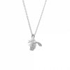 Bumble Bee Pendant Mini - 925 Silver, Rhodium