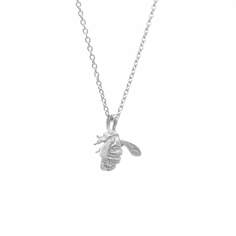 Bumble Bee Pendant Mini - 925 Silver, Rhodium