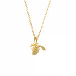 Bumble Bee Pendant Mini - Gold