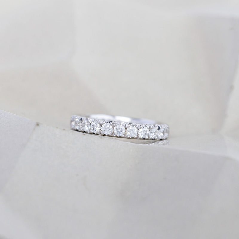 A Vintage Style Eternity Band
